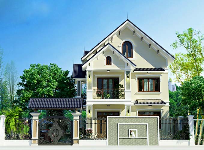 Mẫu thiết kế mái thái đầy thanh thoát, thông thoáng và cao ráo