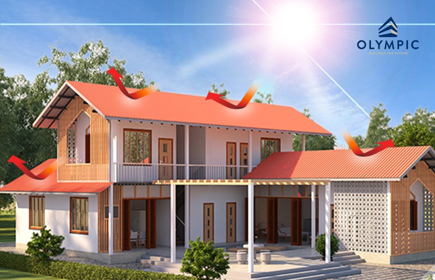 Mẫu nhà sử dụng tôn cách nhiệt