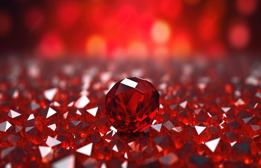 Đỏ kim cương - vẻ đẹp tinh tế, sang trọng