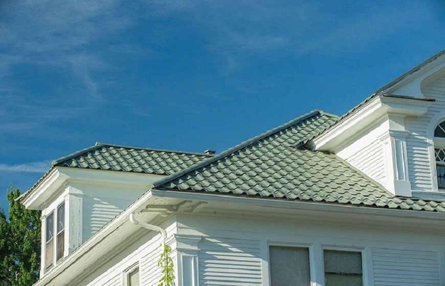 Sống hòa hợp với thiên nhiên cùng mái lợp tôn cách nhiệt Olympic xanh lá