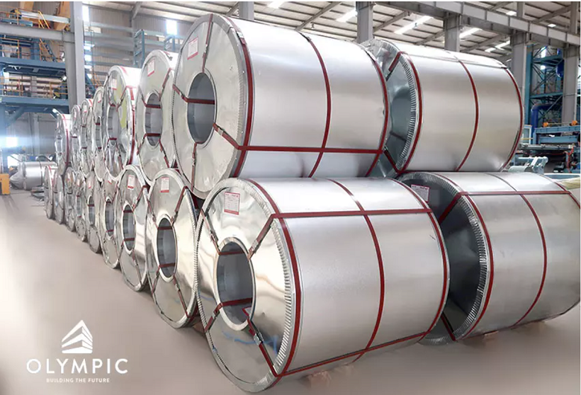 Xếp các cuộn tôn với kích thước hợp lý