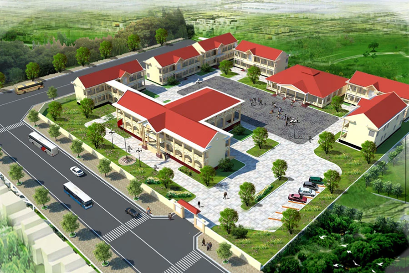 Tôn cách nhiệt được ứng dụng trong công trình trường học