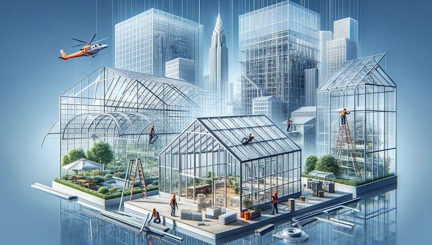 Tấm lợp lấy sáng được ứng dụng với nhiều kiểu công trình khác nhau