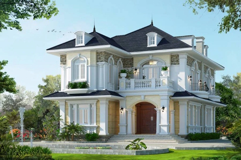 Tôn lợp mái chất lượng cao giúp biệt thự của bạn thêm sang trọng và an toàn tuyệt đối