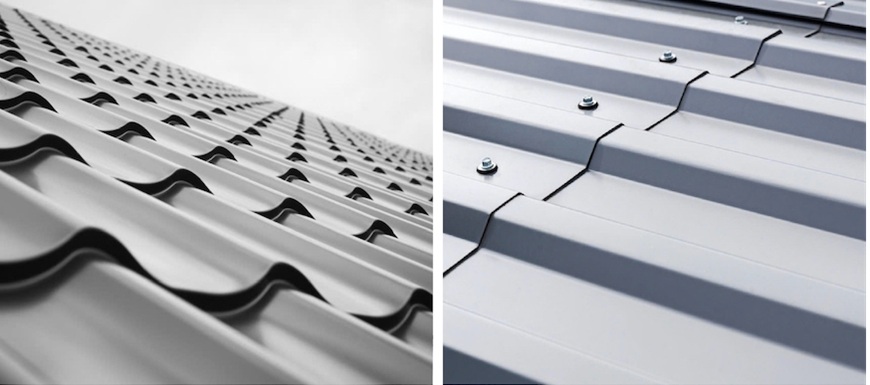 Hình dáng tôn sóng ngói và tôn sóng vuông