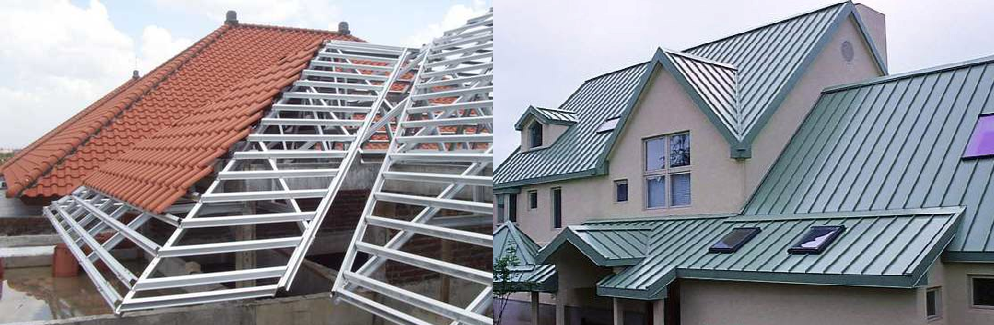 Gía thành của mái tôn và mái ngói hiện nay