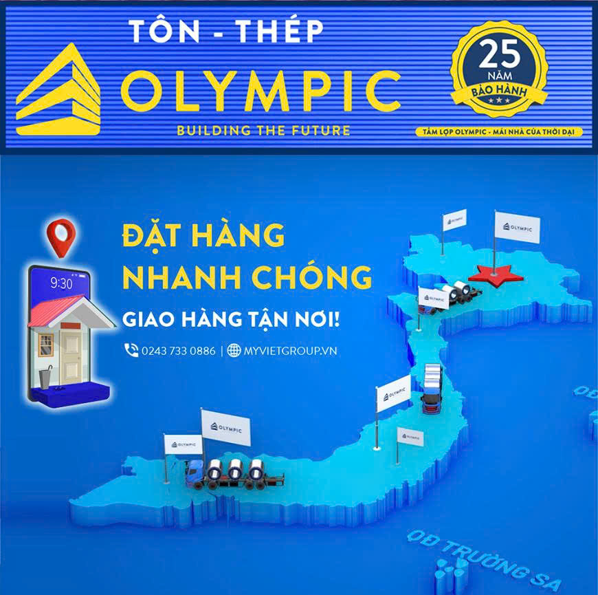 Bạn có thể dễ dàng đặt mua sản phẩm tôn Olympic trực tiếp ở địa chỉ gần nơi mình nhất hoặc đặt trực tuyến qua các phương thức liên hệ của nhà sản xuất một cách nhanh chóng