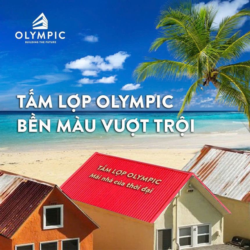 Tôn Olympic: Biểu tượng của sự bền bỉ và thẩm mỹ