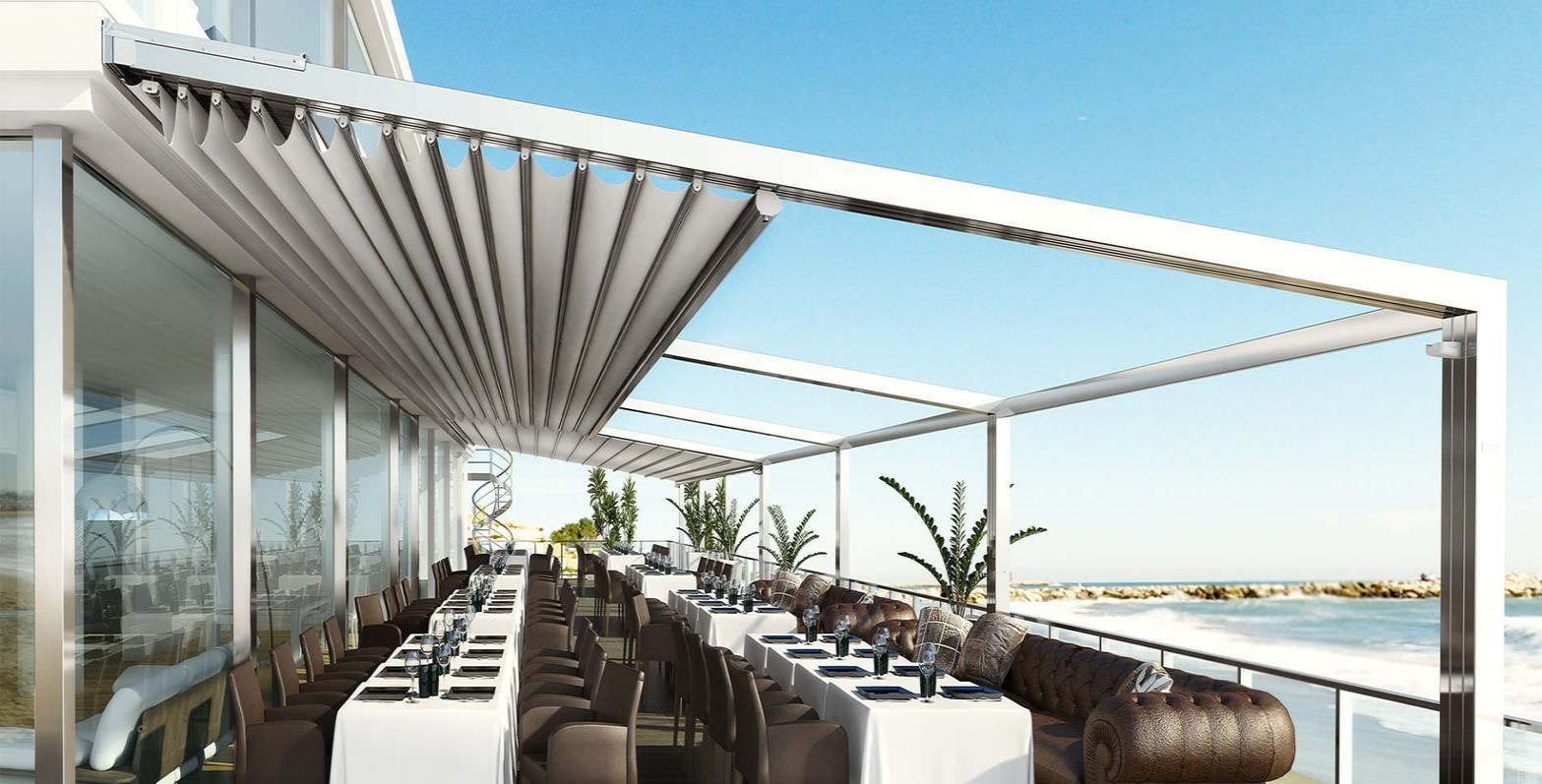 Mái hiên di động linh hoạt với nhiều mục đích sử dụng