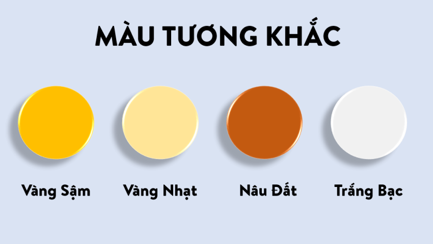 Màu sắc tương khắc với mệnh Mộc