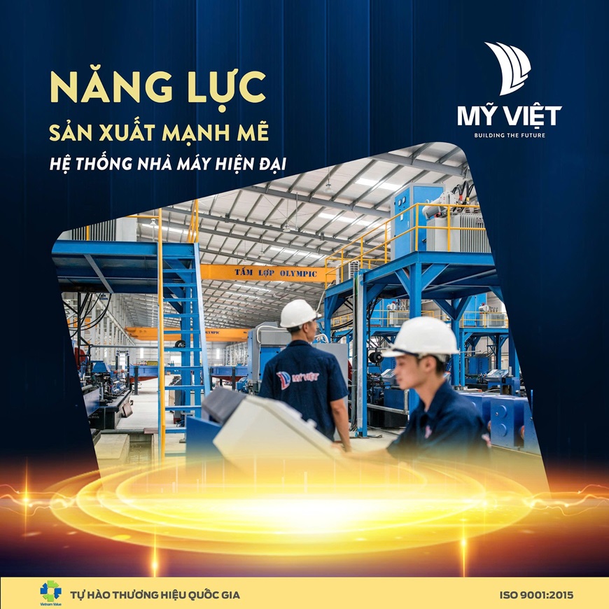Dây chuyền và máy móc hiện đại chuẩn Châu Âu giúp nâng cấp chất lượng tấm lợp thương hiệu Olympic so với các thương hiệu khác trên thị trường