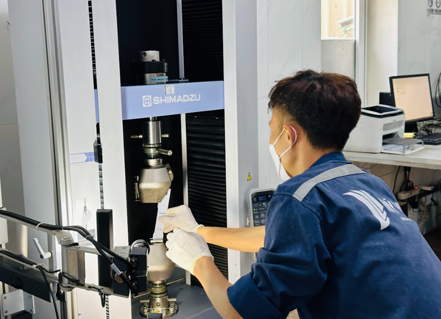 Mỹ việt sở hữu phòng Lab nghiên cứu sản xuất đa dạng sản phẩm tôn đáp ứng nhu cầu thị trường