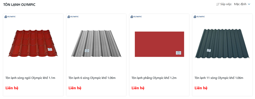 Đa dạng mẫu mã và kiểu dáng, đáp ứng tối đa nhu cầu sử dụng tấm lợp trong nước