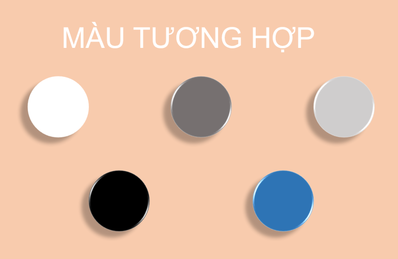 Màu tương hợp với mệnh Thủy