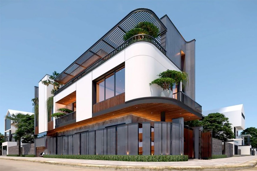 Trang trí mặt tiền đúng cách phản chiếu gu thẩm mỹ tinh tế của gia chủ