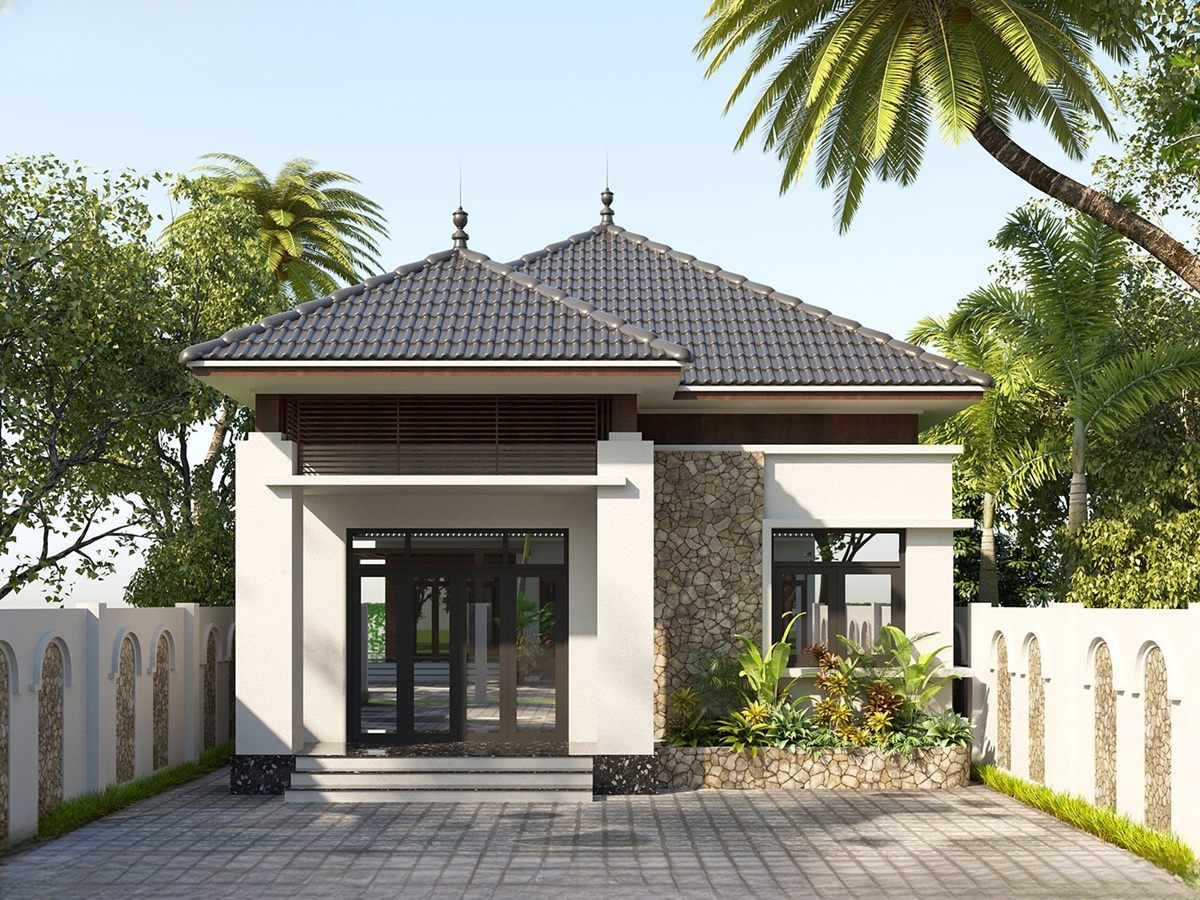 Chọn màu mái theo phong cách kiến trúc, sở thích hoặc phong thủy, chất liệu lợp mái hiện nay thường là tôn lợp mái