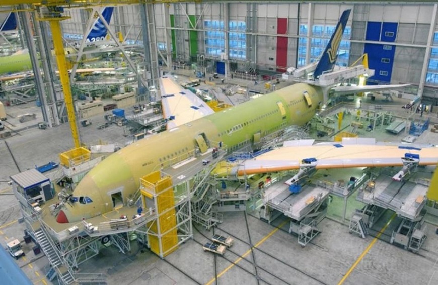 Nhà máy Jean-Luc Lagardere chính là nơi ra đời của Airbus A380 – chiếc máy bay lớn nhất thế giới