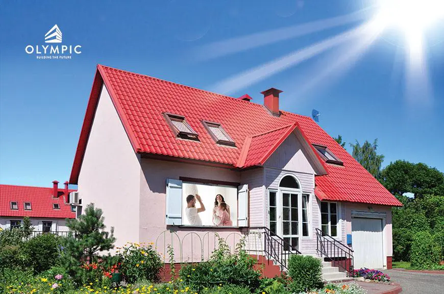 Tôn 1 lớp sóng ngói, một trong những sự lựa chọn tốt nhất cho các công trình nhà ở và chung cư