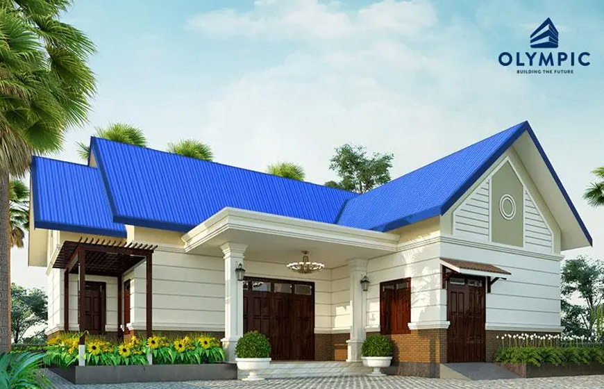 Tôn lạnh màu là sự lựa chọn hoàn hảo khi lợp mái nhà, làm tôn cách nhiệt