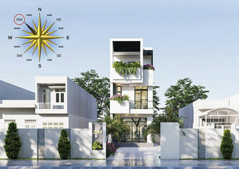 Gia chủ hợp tuổi xây nhà hướng Tây sẽ giúp công danh sự nghiệp thuận lợi