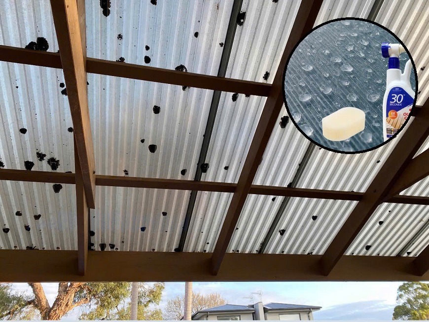 Vệ sinh tấm lợp lấy sáng bằng nước hoặc các chất tẩy rửa nhẹ nhàng