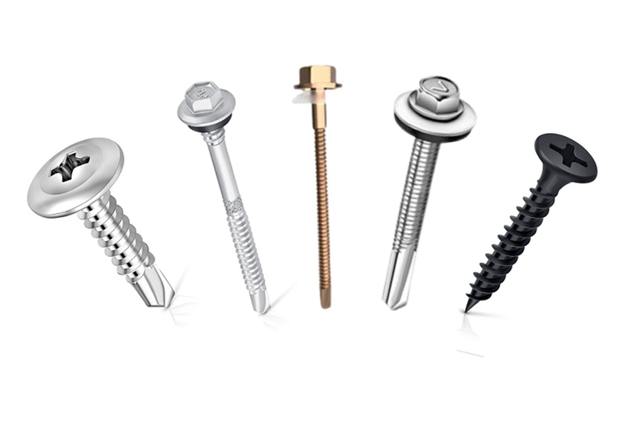 Các loại vít bắn tôn mạ kẽm thông dụng trên thị trường