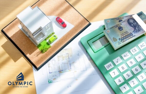 Đơn giá xây dựng nhà 3 tầng có thể thay đổi tùy thuộc vào tổng diện tích mặt sàn