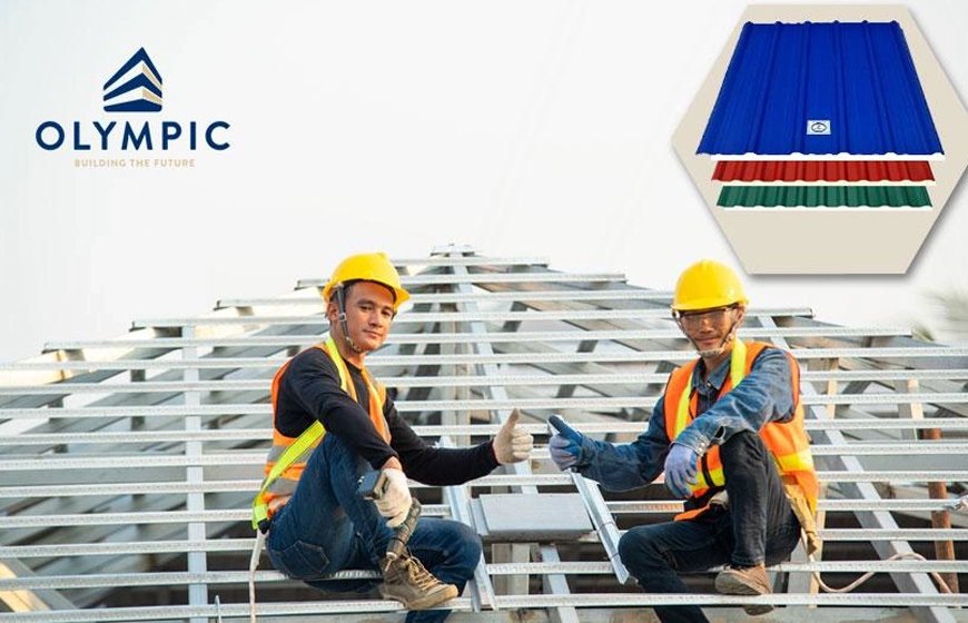 Tôn Olympic luôn được tin tưởng và lựa chọn