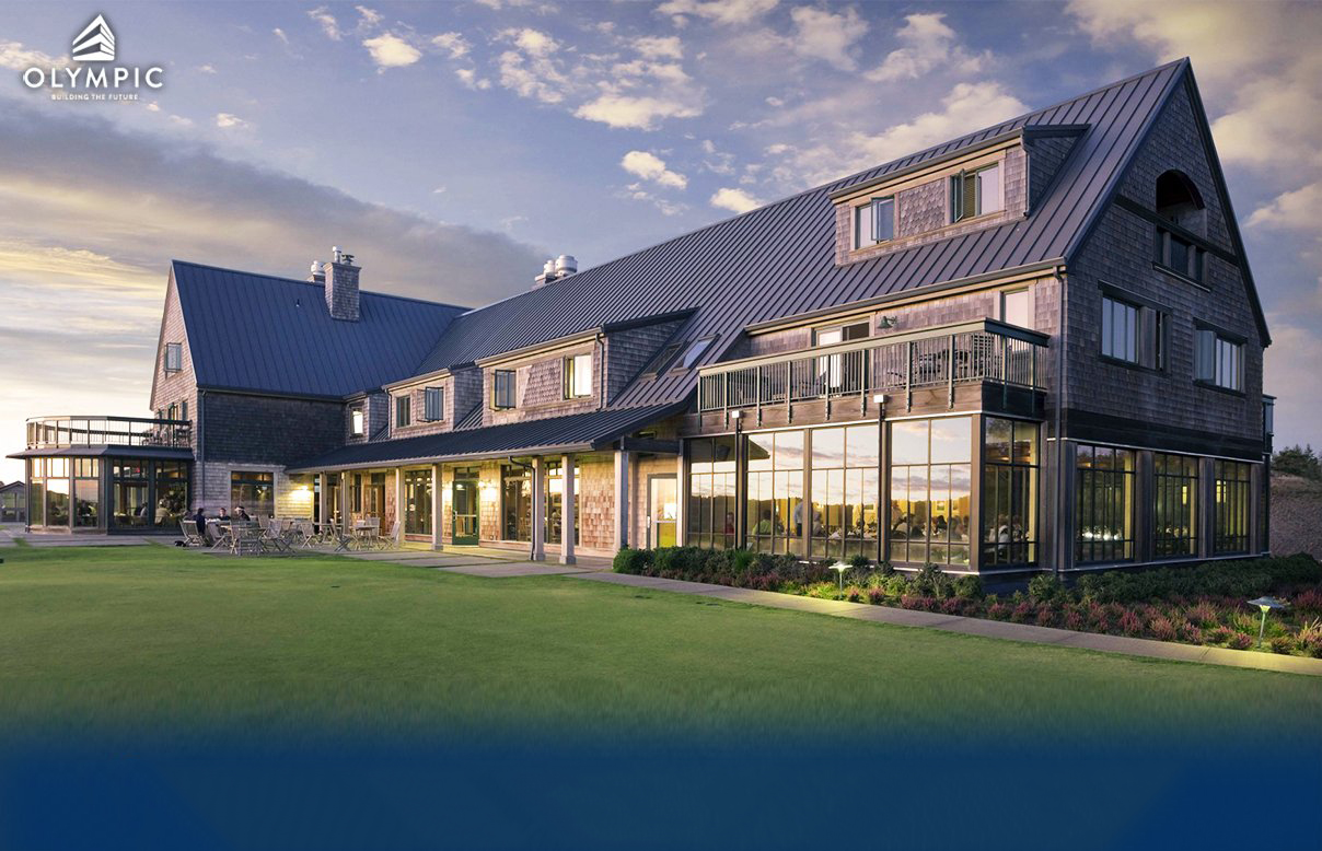 Mẫu 05: Nhà mái tôn kiến trúc Tây Âu sang trọng