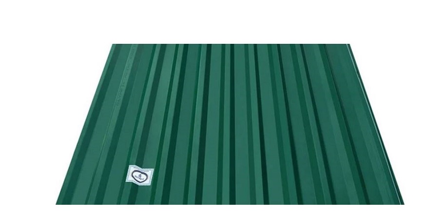 Mẫu nhà xưởng sử dụng tôn lợp mái màu xanh rêu