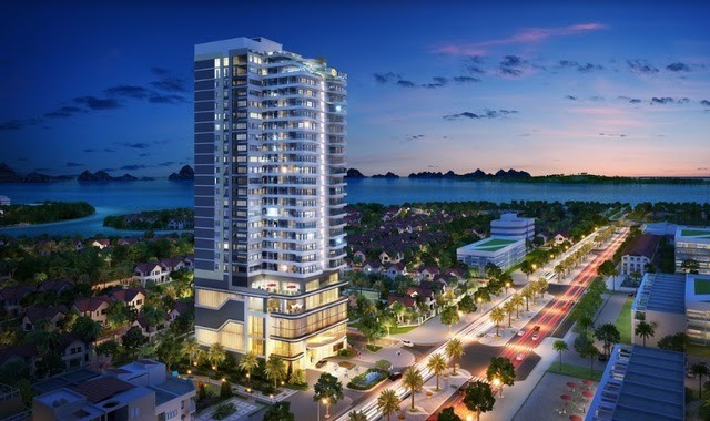 Mẫu khách sạn hiện đại tại Hạ Long