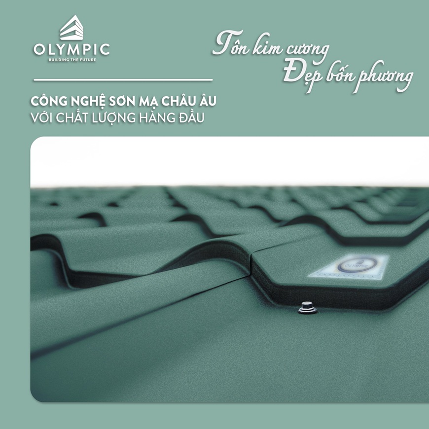 Công nghệ sơn mạ Châu Âu tạo ra độ bền màu đột phá