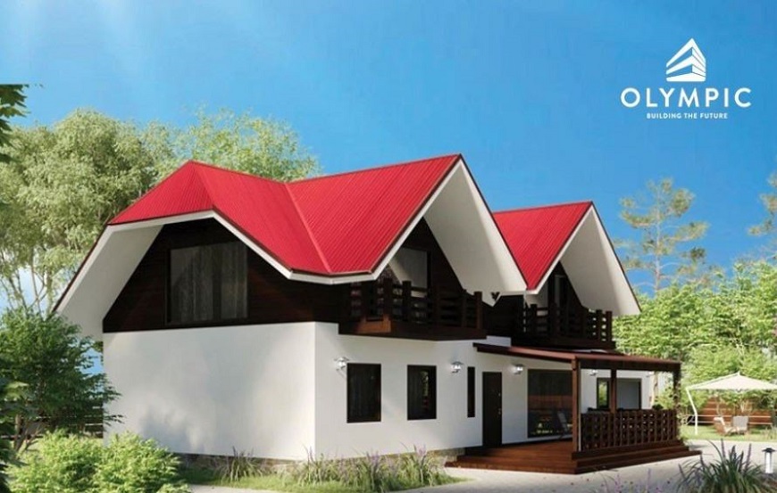 Màu tôn hợp mệnh gia chủ cũng là một yếu tố cần quan tâm khi xây nhà