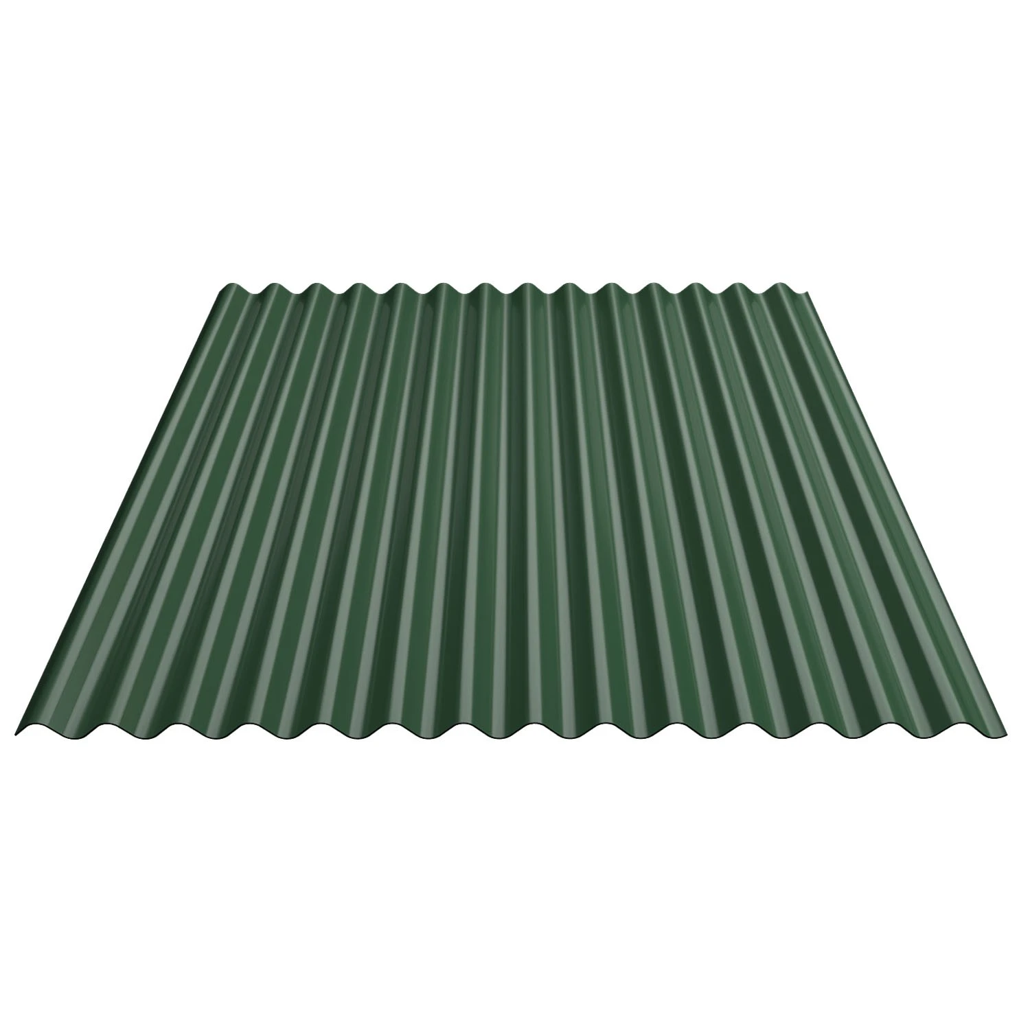 Tôn sóng tròn với thiết kế lượn sóng đặc trưng