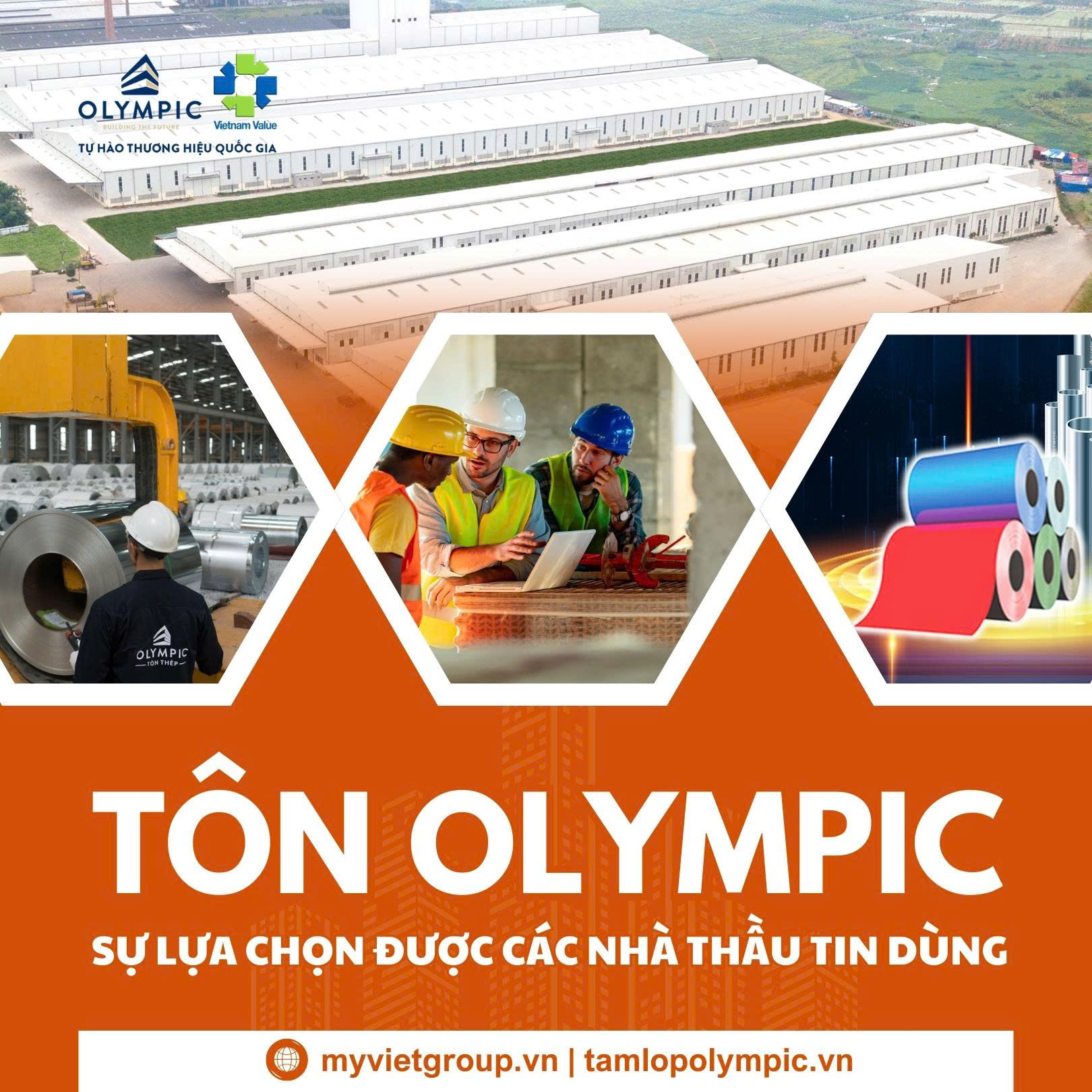 Tôn Olympic - Mái nhà của thời đại phù hợp với mọi kiểu dáng nhà ở hiện đại