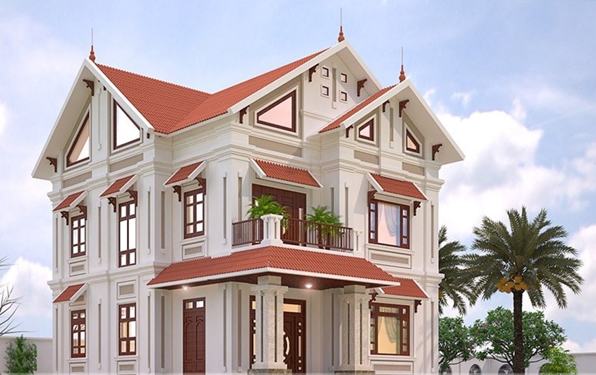 Bí mật đằng sau sự phổ biến của nhà mái Thái ở nông thôn Việt