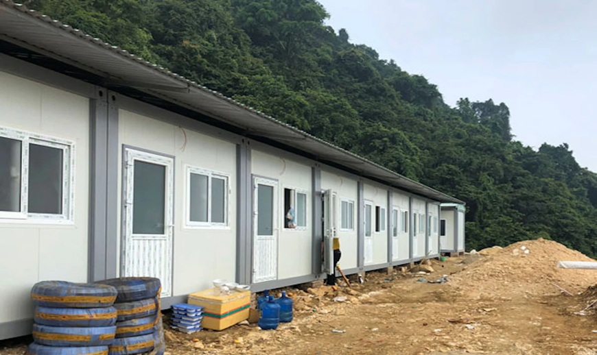 Kết cấu nhà tạm, kho chứa