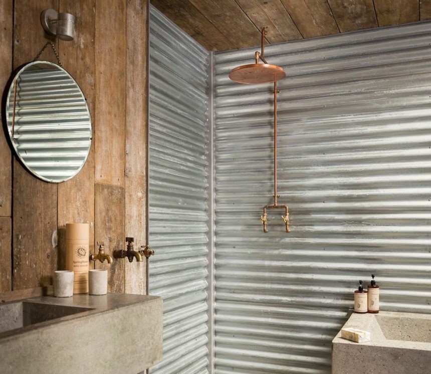 Ứng dụng của vách tôn trong công trình nhà tắm