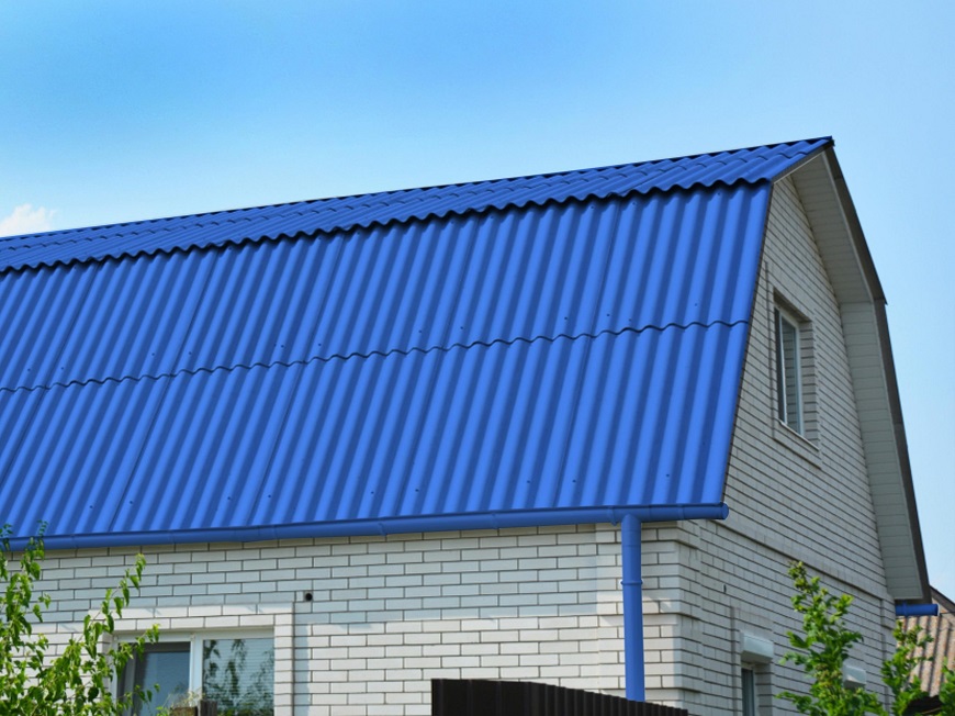 Tôn sóng vuông Olympic được ứng dụng để lợp mái nhà ở dân dụng