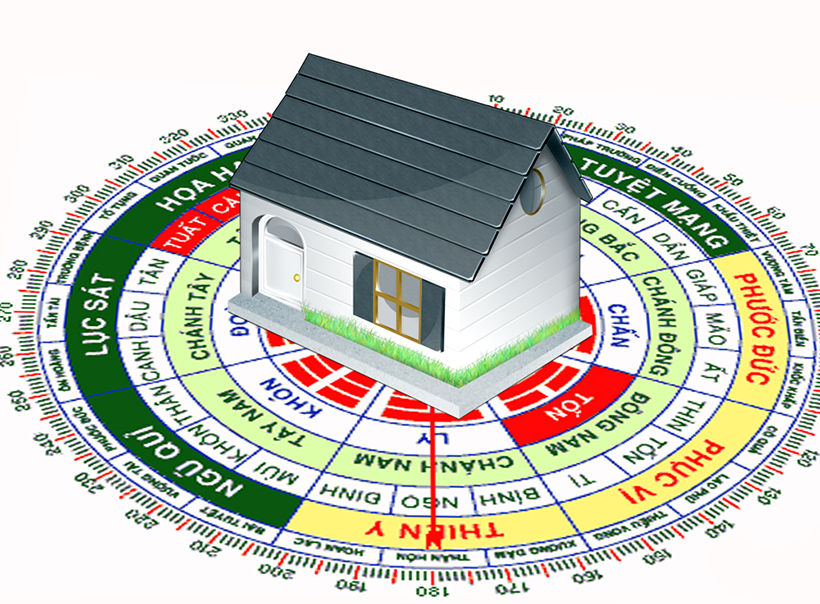 Hướng cổng nhà nên chọn dựa trên mệnh của gia chủ