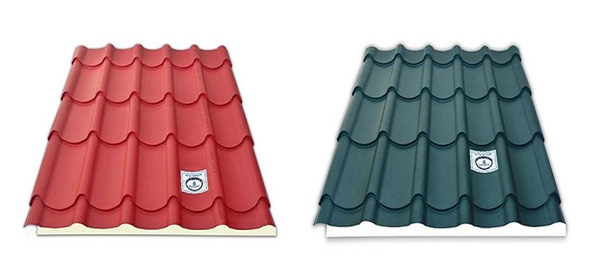 Tôn kim cương mang vẻ đẹp hiện đại với hai tông màu đỏ đen nổi bật