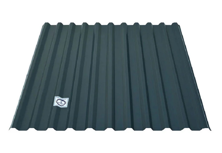 Tôn sóng vuông Olympic xanh đen kim cương giúp tăng cường khả năng thoát nước và chống dột