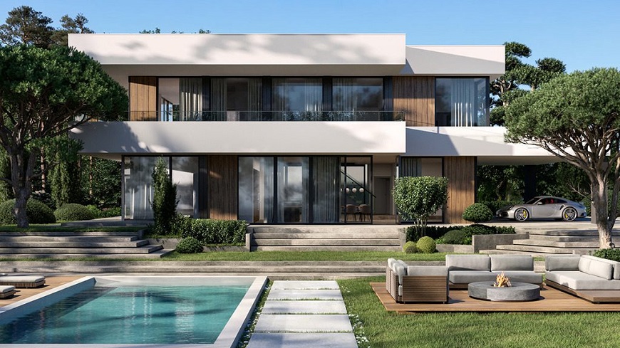 Những ai yêu thiên nhiên và mong muốn một không gian sống gần gũi với cây cỏ không thể bỏ qua mẫu biệt thự vườn có bể bơi