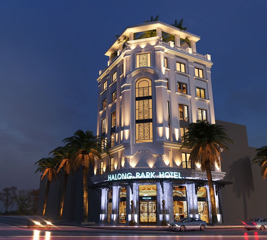 Mẫu khách sạn hiện đại tại Hạ Long
