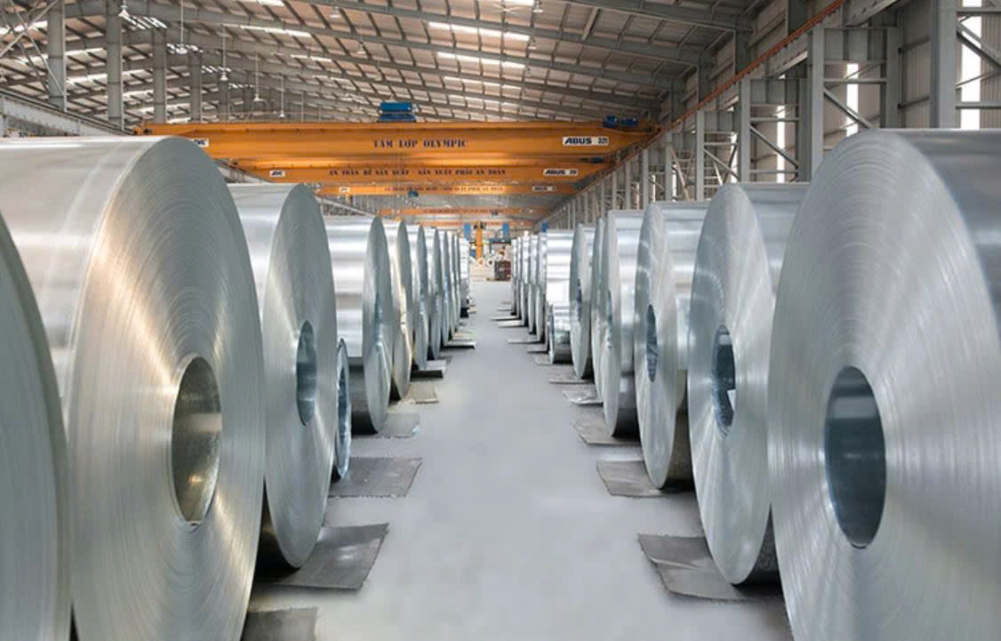 Thép cuộn mạ kẽm Olympic có khả năng chống ăn mòn cao