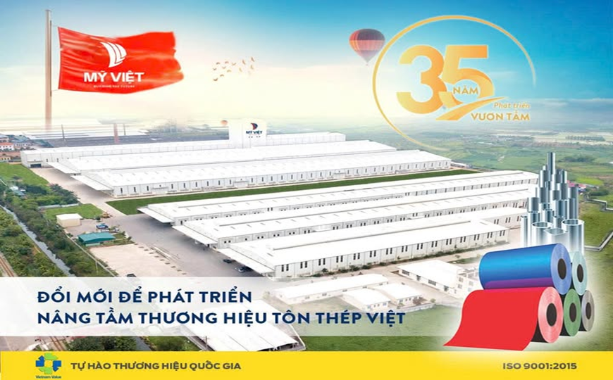 Tự hào thương hiệu lợp mái đạt quốc gia với 35 năm phát triển và cải tiến