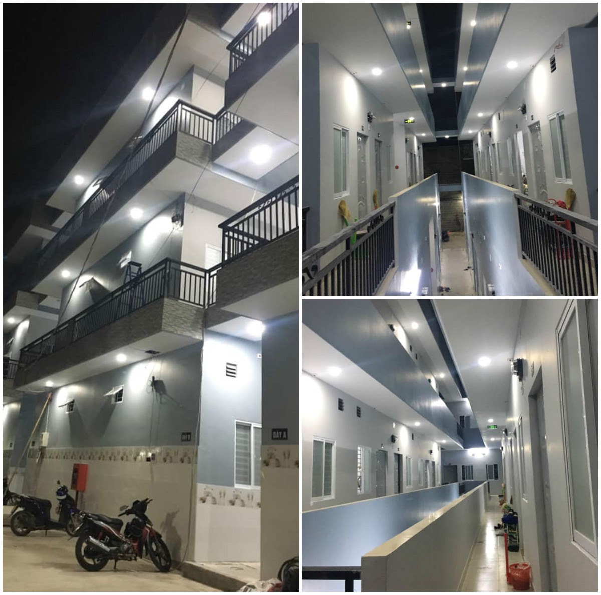 Mẫu nhà trọ 3 tầng cao cấp