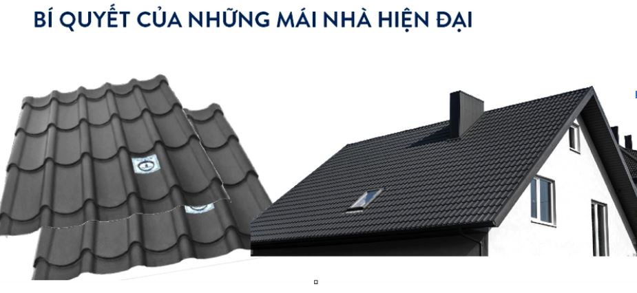 Tôn lợp mái màu ghi xám là sự lựa chọn hoàn hảo nâng tầm giá trị công trình