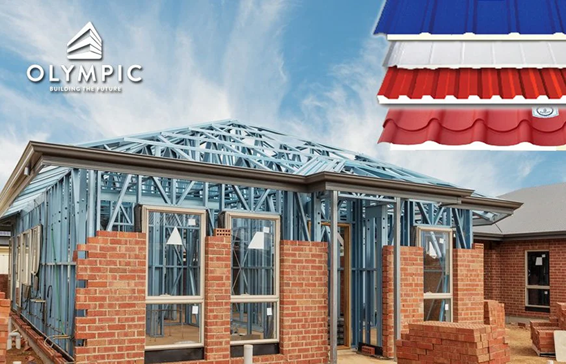 Tôn Olympic là lựa chọn lý tưởng cho mọi công trình