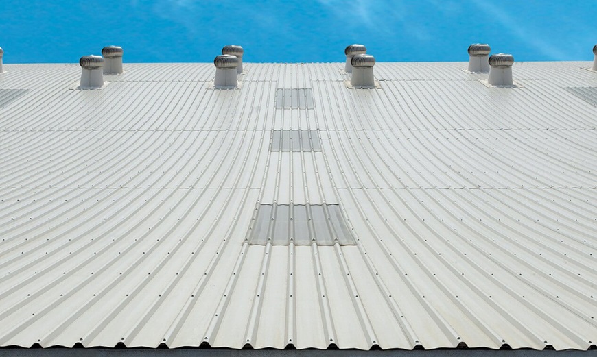 Các khu công nghiệp thường ưu tiên lựa chọn màu trắng sữa thể hiện tính hiện đại hơn sắc xanh đơn thuần